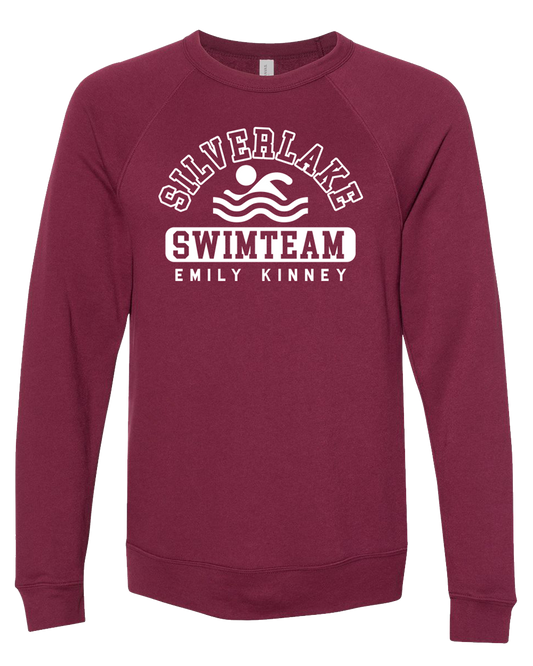 Silverlake Swimteam Crewneck (Maroon)