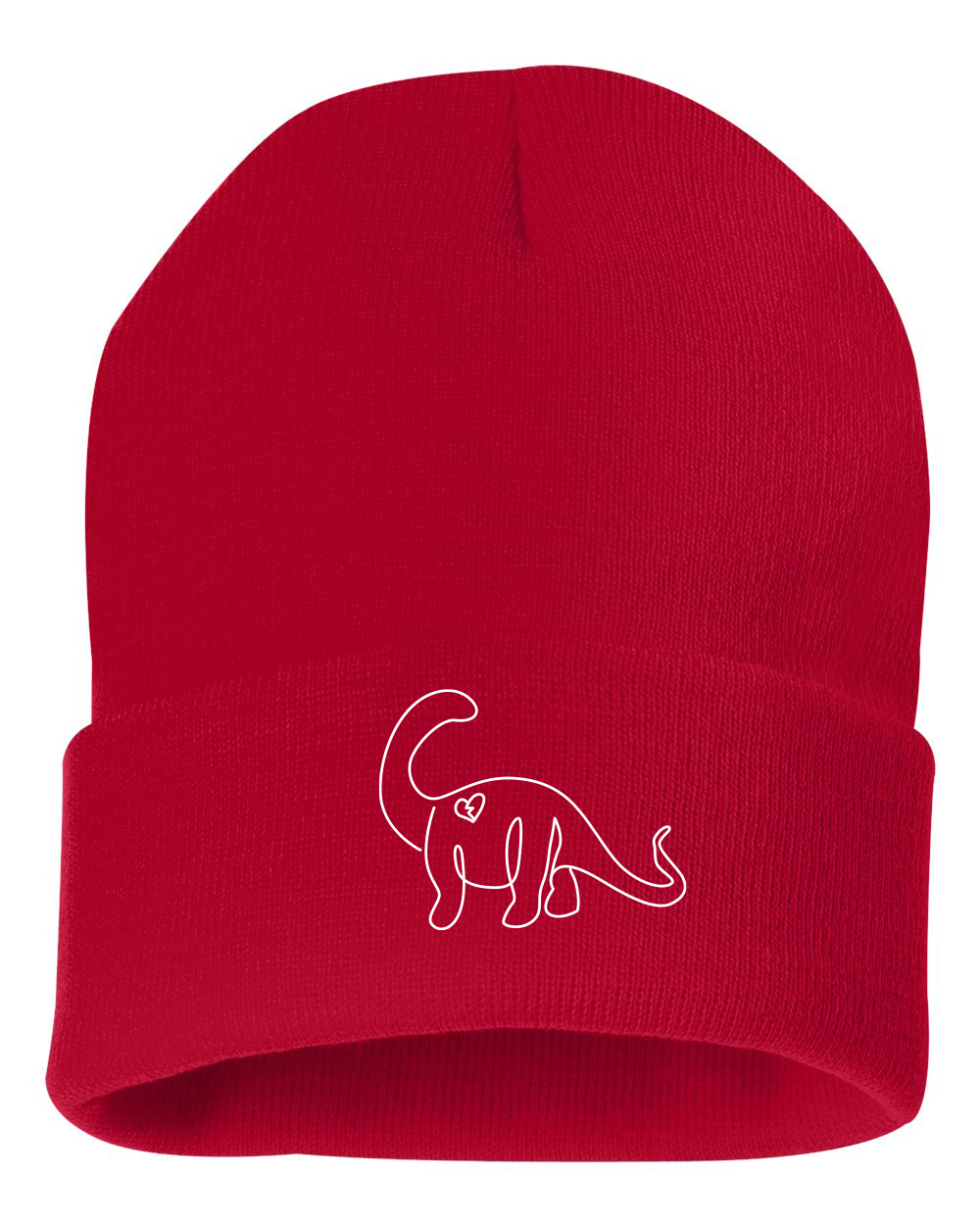 Red Dino Beanie